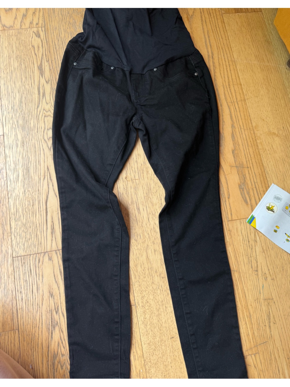 Maternity Black Skinny Jeggings